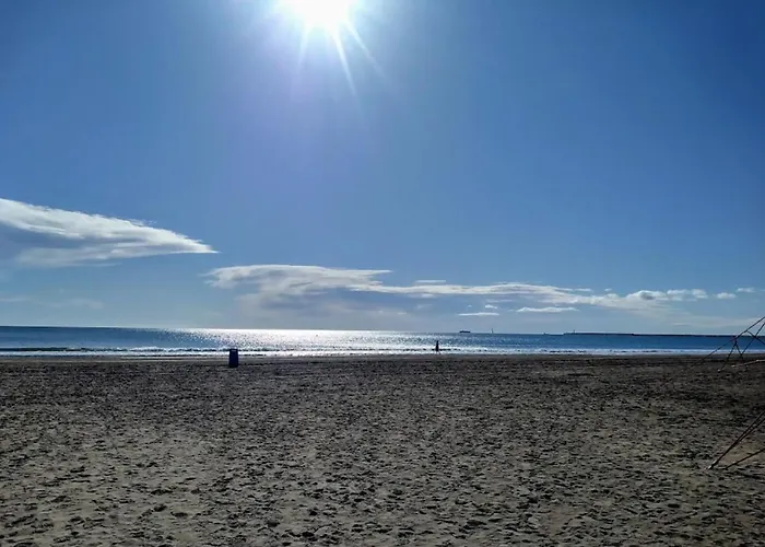 Malvarrosa Comoda Y Sencilla Cerca De La Playa Rum i privatbostad *